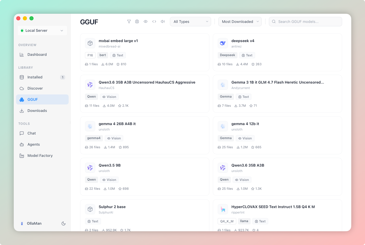 GGUF Model Marketplace